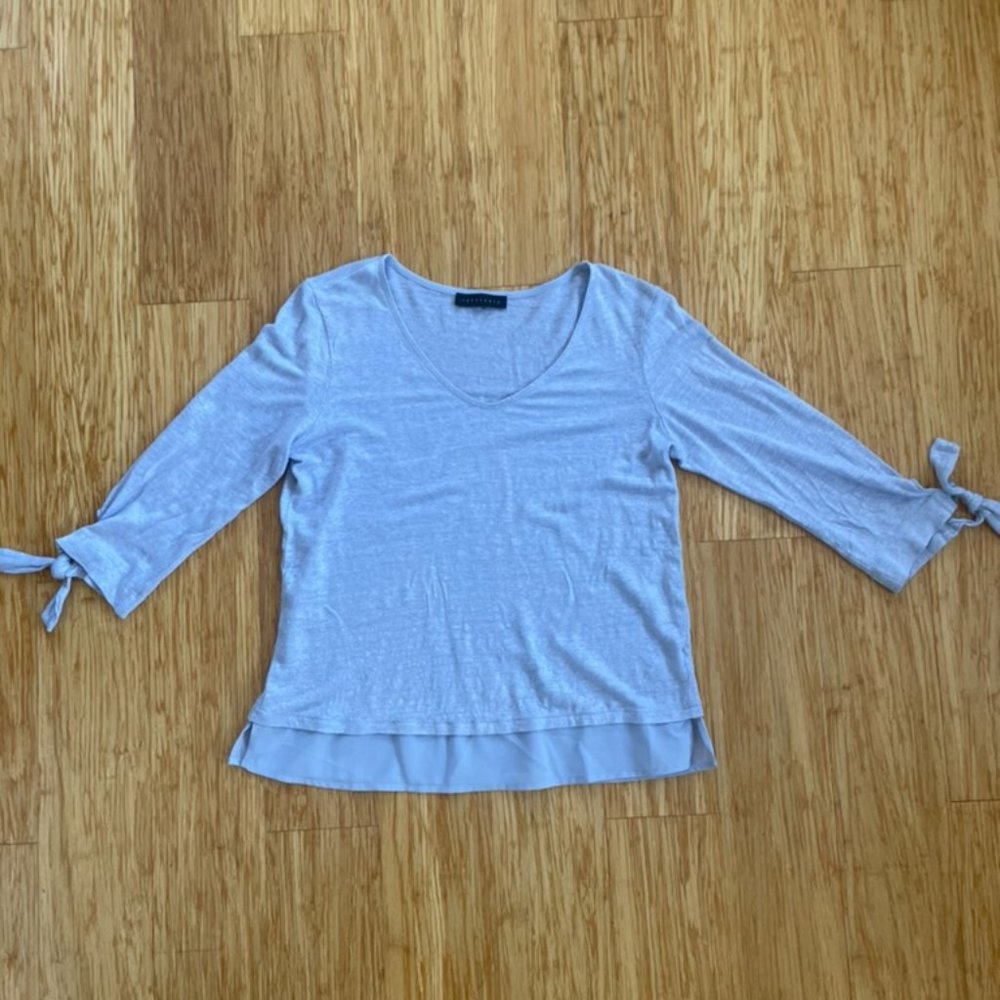 Light blue light material top